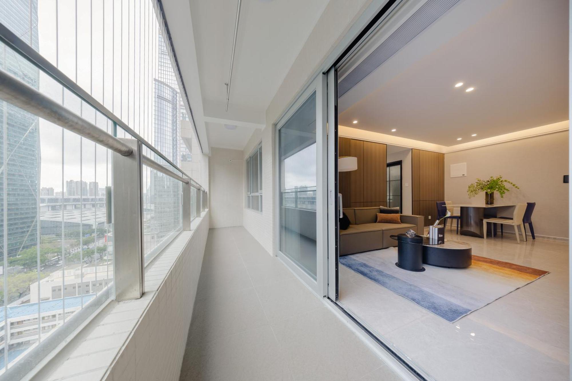 XI Ke Executive Apartment - Shenzhen Futian Exhibition Center Exterior foto