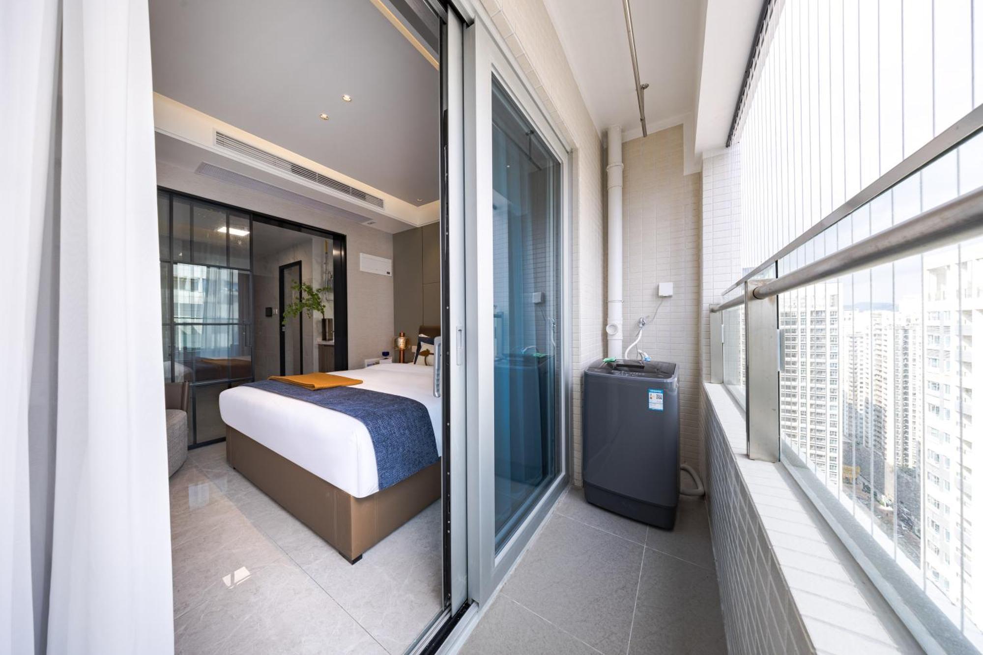 XI Ke Executive Apartment - Shenzhen Futian Exhibition Center Exterior foto