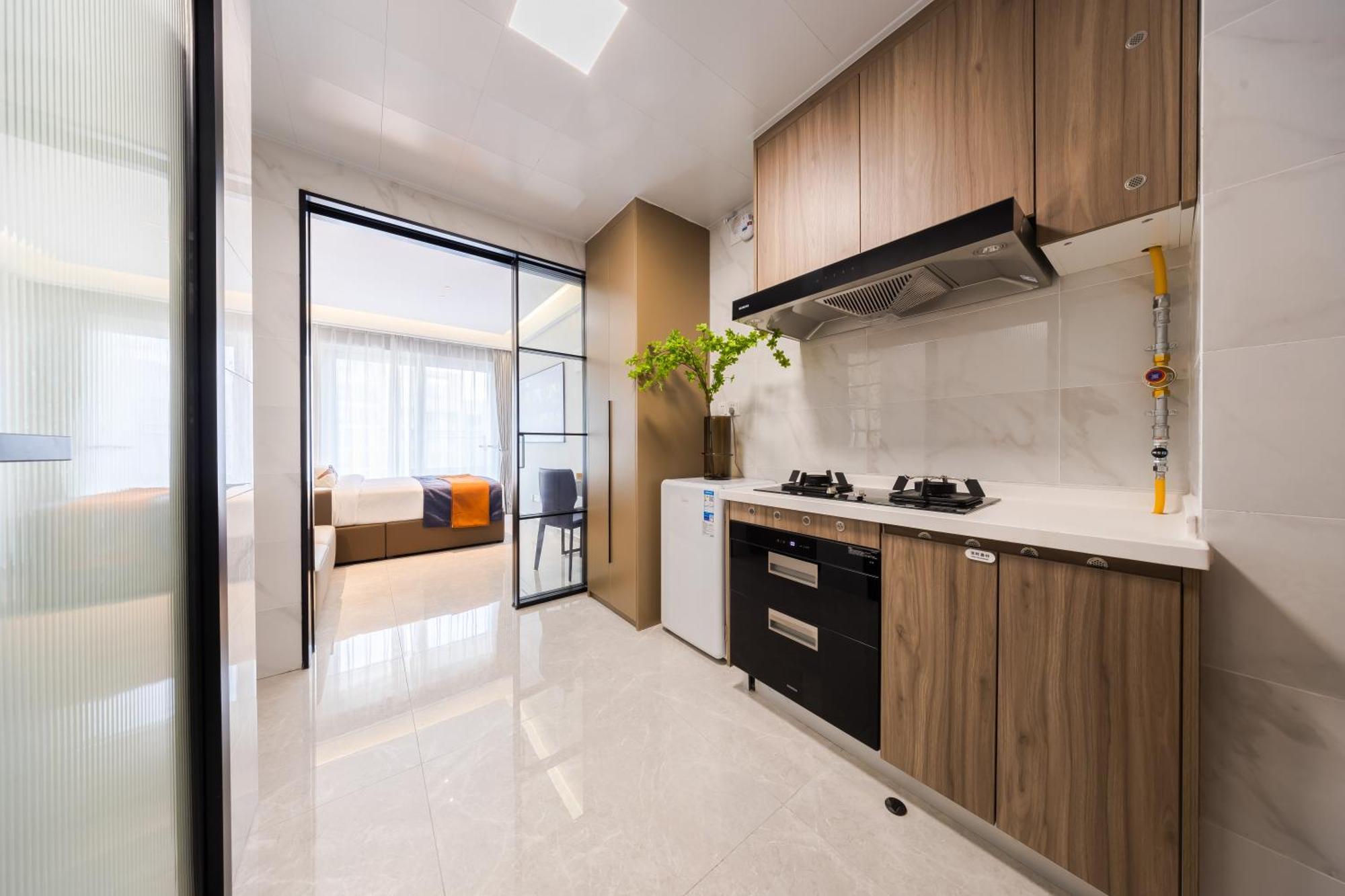 XI Ke Executive Apartment - Shenzhen Futian Exhibition Center Exterior foto